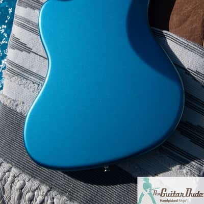 Fender MIJ FSR Traditional II Late '60s Jaguar w Matching Headstock! Limited Edition Lake Placid Blue - Better Than New! Pro Set Up w Perfect Frets/Action/Intonation! image 3