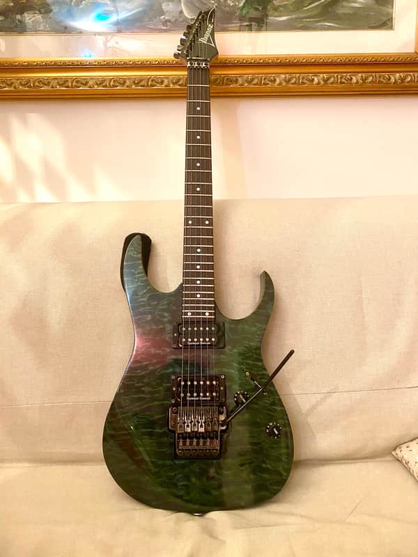 Ibanez RG520QS from 2001. set Seymour Duncan JB TB4+’59 image 1