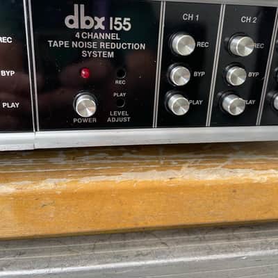 Vintage dbx 155 Noise Reduction System 8 Channel Type I Pair 70s image 2