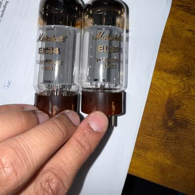 Immagine Marshall EL34 Tubes Matched Pair - 2