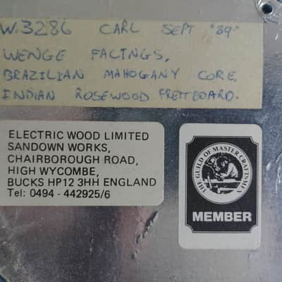 Wal MK1 1989 Wenge image 6
