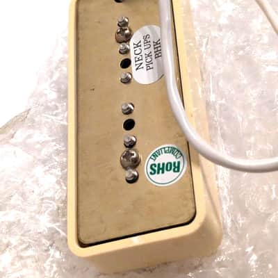 BHK P90 Soap bar Pickup Cream for Gibson style Guitar 5K Output UNUSED Condition image 2