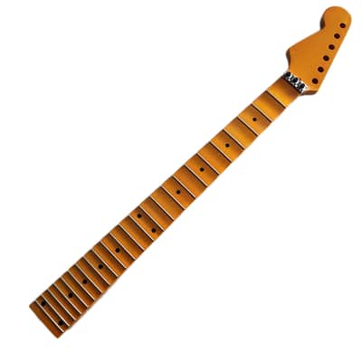 Full Scalloped Maple Guitar Neck,24-Fret Left hand image 2