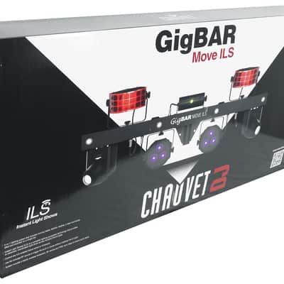 (2) Chauvet DJ GIGBAR MOVE ILS Moving Head/Derby/Wash/Laser/Strobe Light Kits image 12