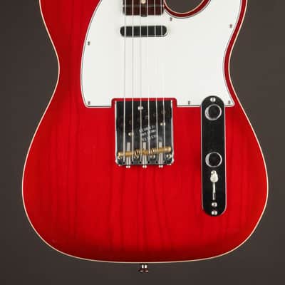 Fender Custom Shop Postmodern Tele, Rosewood Neck, Aged Crimson Burst/DLX Closet Classic image 1