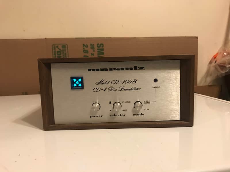Rare Marantz Cd-400b Cd4 Disc Demodulator image 1