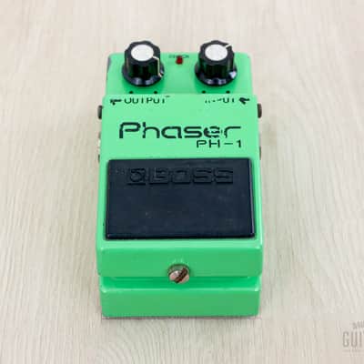 Immagine 1979 Boss PH-1 Phaser Silver Screw Vintage Guitar Effects Pedal Black Label Japan - 2