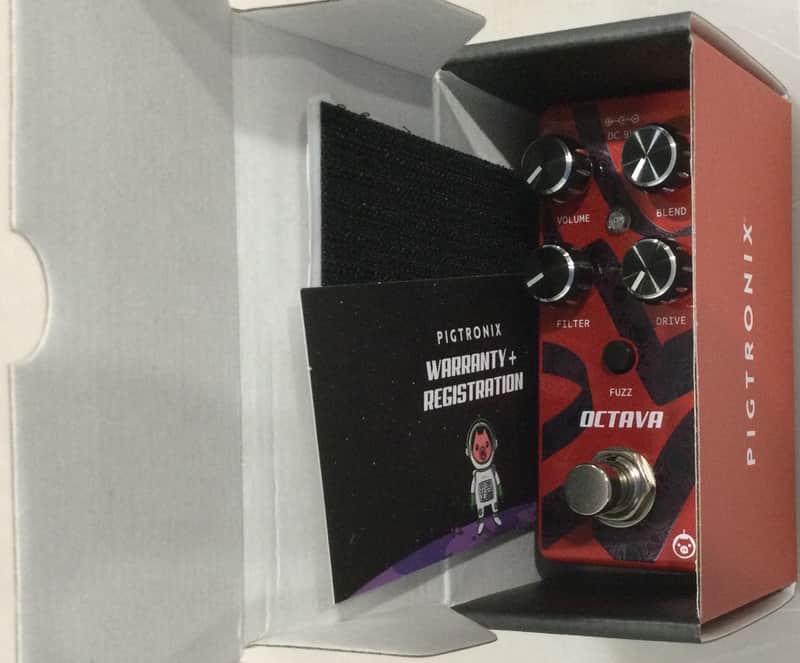Pigtronix Octava v2 Octave Fuzz/Distortion Pedal image 1