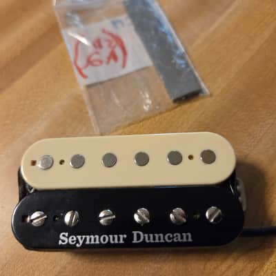 Seymour Duncan TB-14 Custom 5 Bridge Trembucker 2025 - Reverse Zebra image 3