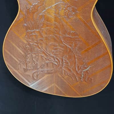 Blueberry NEW IN STOCK Handmade Acoustic Guitar Parlor Sized image 9