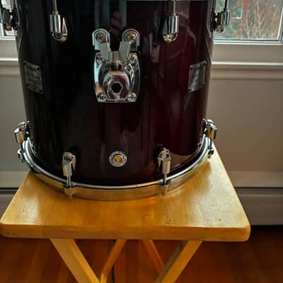 Yamaha Maple Custom Absolute 2005 - 14 x 12" Cherry image 2