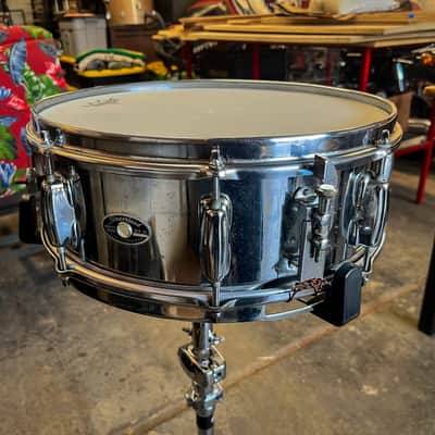 Slingerland 5x14" 8-Lug Chrome Over Steel Snare Drum image 1