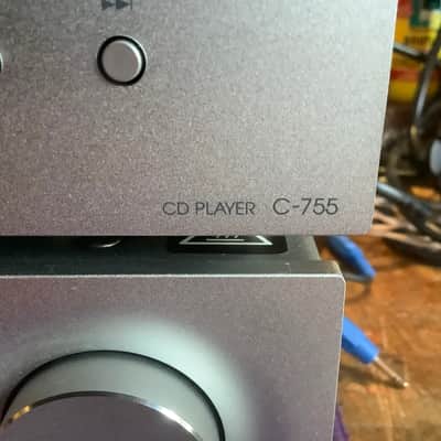 Onkyo C 755 and R-N855 R N 855 / compact disc player and network receiver amplifier / complete set with remotes image 14