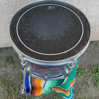 Ludwig No. 944 Classic 9x13" Rack Tom with Keystone Badge 1968 - Psychedelic Red image 15