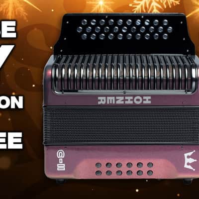 Hohner Corona II Classic FBbEb Accordion - Pearl Red (3523FR) image 3