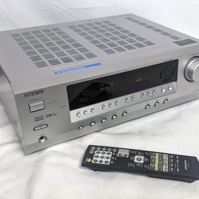 Onkyo TX-SR304 AV Receiver Amplifier Tuner Stereo Dolby Ditigal DTS Surround - Silver Bild 1