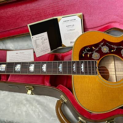 NEW! Gibson 1957 SJ-200 Light Aged Murphy Lab Custom Shop Acoustic Guitar - 4.3lbs - Authorized Dealer - G07127 image 15