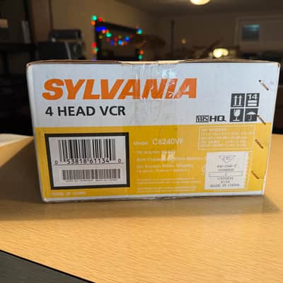 Sylvania VCR C6240VE 4 Head Digital Tracking VHS 19 Micron Head BRAND BEW In Box image 4