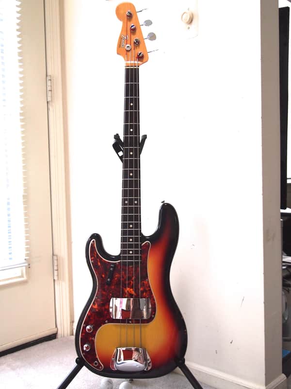 Fender Precision Bass, 1966, Left-Handed image 1