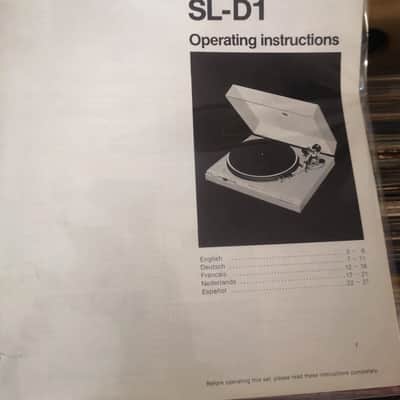 Giradischi Technics SL-D1 Direct Drive Turntable anni 80 image 4