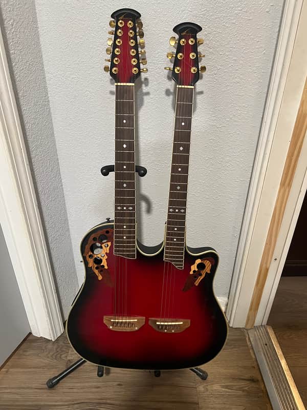 Ovation CSE225 Celebrity Double Neck