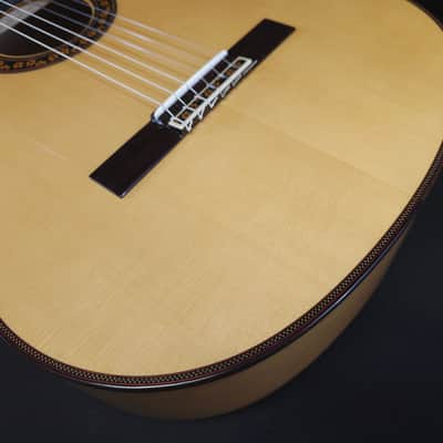 New Jose Ramirez 140 Flamenca Classical Flamenco Nylon String Guitar w/ Logo'd Hard Case image 12