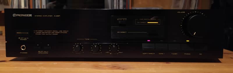 Amplificatore stereo hi-fi Pioneer A-221 Made in Japan