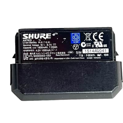 Shure AXT901 Battery Charging Module W/2 Batteries (AXT910) #17666 (One)THS image 5