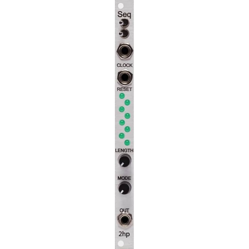 2hp SEQ Eurorack Sequencer Module (Silver) image 1