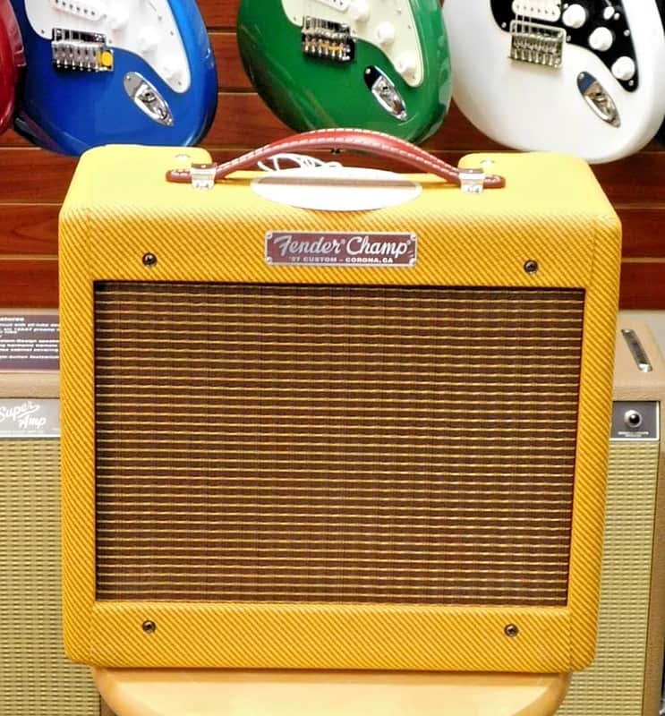 2026 Fender '57 Custom Champ 5W 1x8 Tube Guitar Amp! Lacquered Tweed! Handwired! VERY NICE!!! image 1