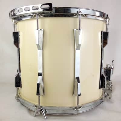 CB Drums 12x14" 8Ply 10Lug CB700 Parade Snare Drum Piano White Wrap - 3660 Kaman image 6