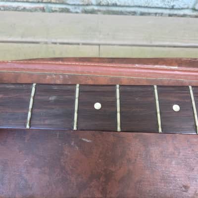 Vintage 1962 Gibson EB-0 Bass Guitar Husk Project w/ Original Softshell Case! image 10