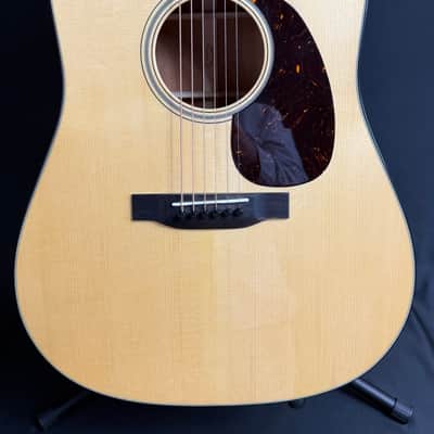 Martin Custom Shop D-18 Adirondack Dreadnought Acoustic Guitar Natural w/ Case image 2