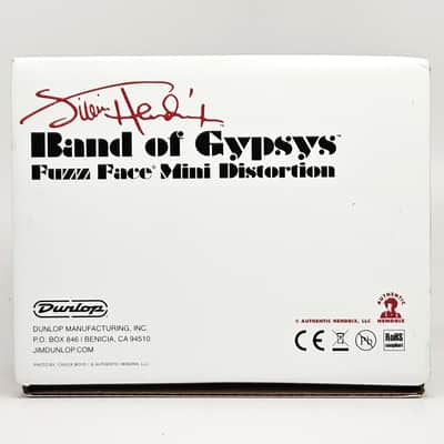 used Dunlop FFM6 Jimi Hendrix Band of Gypsys Fuzz Face Mini, Mint Condition with Box! image 4