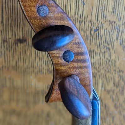 Salvadore de Duro violin full size turn of the century - Golden Brown image 4