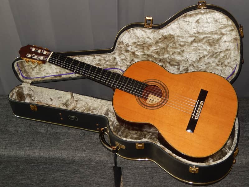 MADE IN 1984 - TAKAMINE 10 - ROBERT BOUCHET STYLE - CLASSICAL GRAND CONCERT GUITAR - CEDAR/INDIAN ROSEWOOD image 1