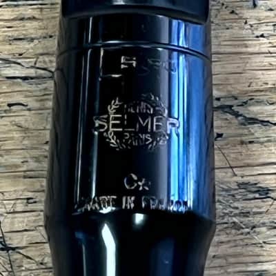 Used Selmer Paris S80 C* C Star Alto Sax Saxophone Hard Rubber Mouthpiece #7 image 2