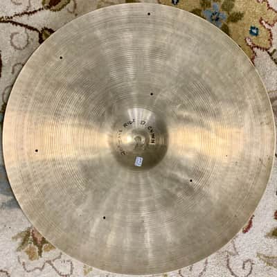 Zildjian Avedis 20” Jazz Ride 2076 Grams - Vintage 60's Era - Good Cond image 2