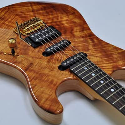 Schecter California Custom Elite Koa Top USA Custom Shop Electric Guitar image 7