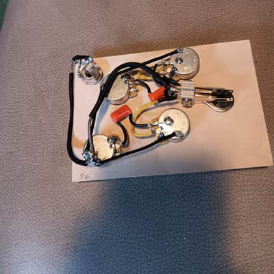 Gibson-Epiphone SG wiring harness Cts, Switchcraft, Cde image 1