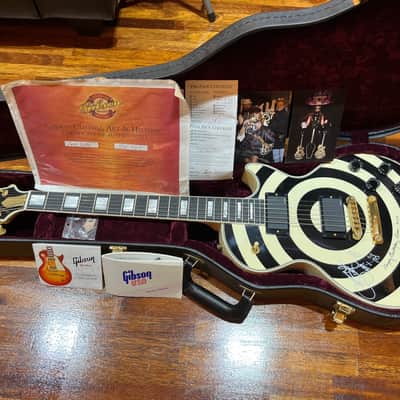 Gibson Les Paul Bullseye With Autographs Of Zakk Wylde & Les Paul image 10