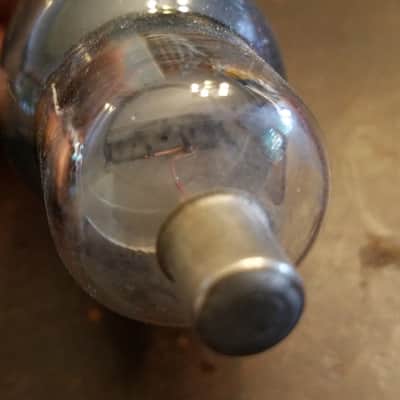RCA ONE (1) 6E7 Pentode Antique tNOS TESTED Vacuum Tube Smoked Glass Audio 1932-1939 image 3