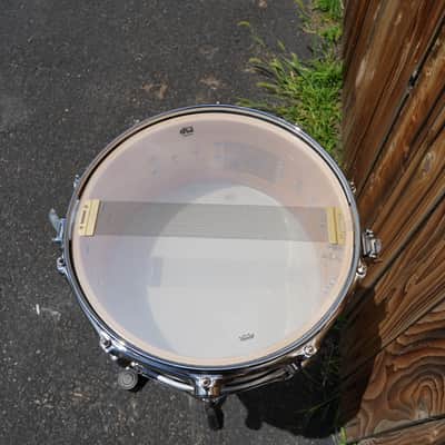 DW USA Collectors Series - Ebony Chaos FP - 6.5 x 14" Pure Maple SSC Shell With Ring's Snare Drum image 11