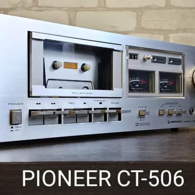 Pioneer CT-506 Rare Vintage Cassette Deck Serviced Dolby Stereo Warranty image 10