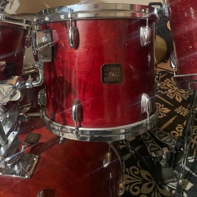 Gretsch Drum Jasper maple USA 1982 Wine red image 14