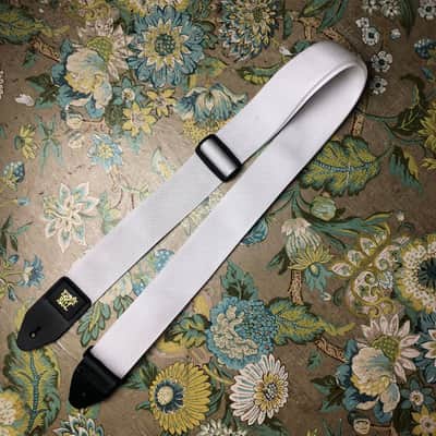 Ernie Ball Polypro Guitar Straps-White/Black image 2