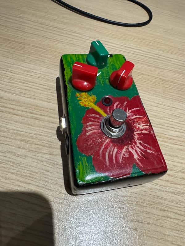 JAM Pedals Red Muck 2010s - Hand Painted Custom Color (Flower) image 1