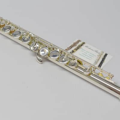 Lightly Used Pearl Belsona Silver Plated Student Flute w/ Case image 6