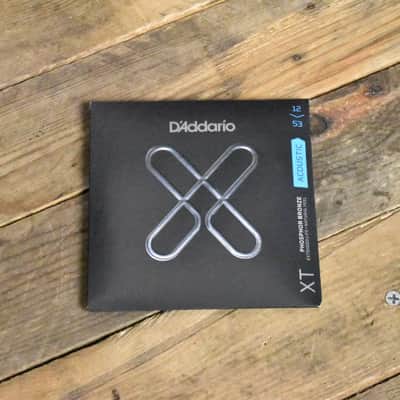D'Addario XT XTABR1253 Phosphor Bronze Acoustic Guitar Strings Regular Light 12-53 image 1