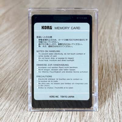 Korg DDD1 / DRM1 / DDD5 ROM card | DDC-D01 Cymbal 1 image 2